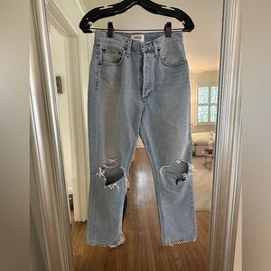 Agolde Light Blue Denim Jeans